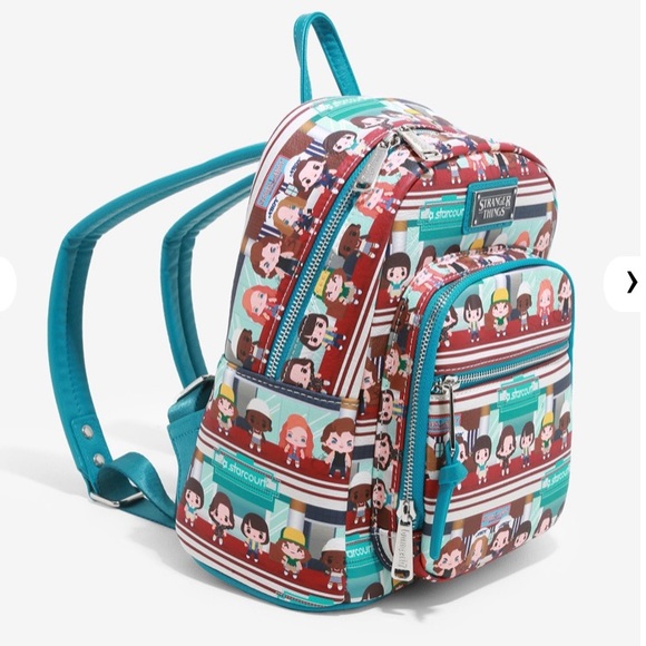 *SOLD* LOUNGEFLY stranger things mall backpack - Picture 2 of 7
